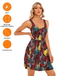 Load image into Gallery viewer, Pennywise IT All over print women&#39;s tank dress with pockets
