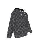 Load image into Gallery viewer, Cobweb All-Over Print Zip Up Hoodie With Pocket, Unisex Hoodie Design
