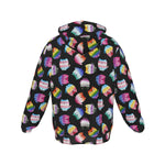 Load image into Gallery viewer, Pride flag cats All-Over Print Zip Up Hoodie With Pocket, Unisex Hoodie Design
