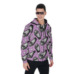 Load image into Gallery viewer, coffin All-Over Print Zip Up Hoodie With Pocket, Unisex Hoodie Design
