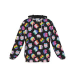 Load image into Gallery viewer, Pride flag cats All-Over Print Zip Up Hoodie With Pocket, Unisex Hoodie Design
