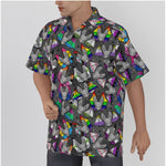 Load image into Gallery viewer, Pride Bats All-Over Print Men&#39;s Hawaiian Shirt
