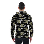 Load image into Gallery viewer, Dinosaur Skull All-Over Print Zip Up Hoodie With Pocket, Unisex Hoodie Design
