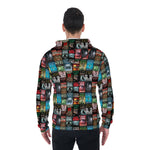 Load image into Gallery viewer, Stephen King Books All-Over Print Zip Up Hoodie With Pocket, Unisex Hoodie Design
