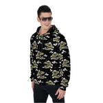 Load image into Gallery viewer, Dinosaur Skull All-Over Print Zip Up Hoodie With Pocket, Unisex Hoodie Design
