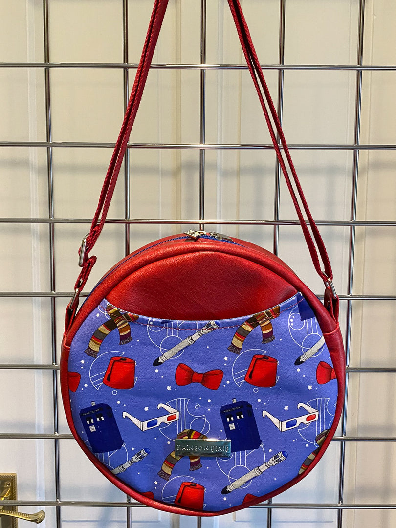 Doctor Who themed Crossbody Circle Bag