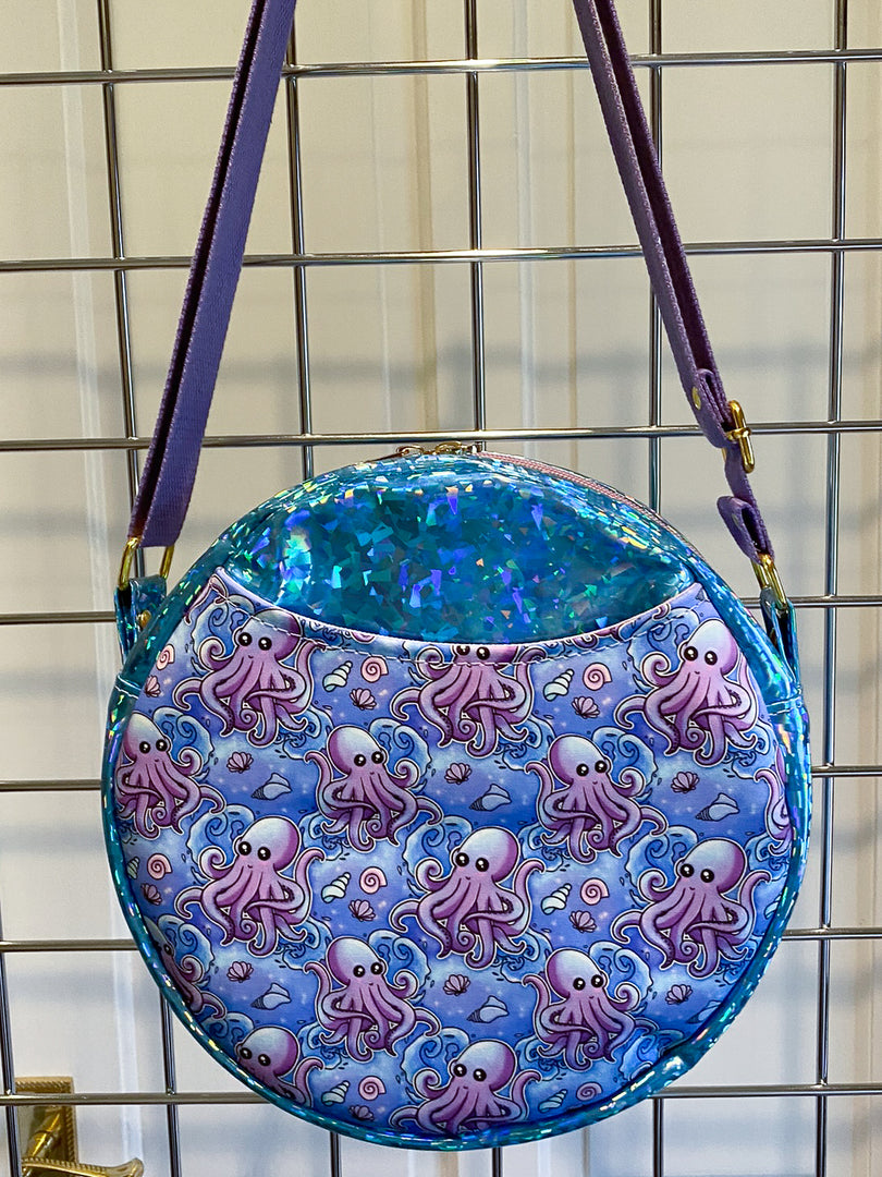 Cute Octopus Crossbody Circle Bag