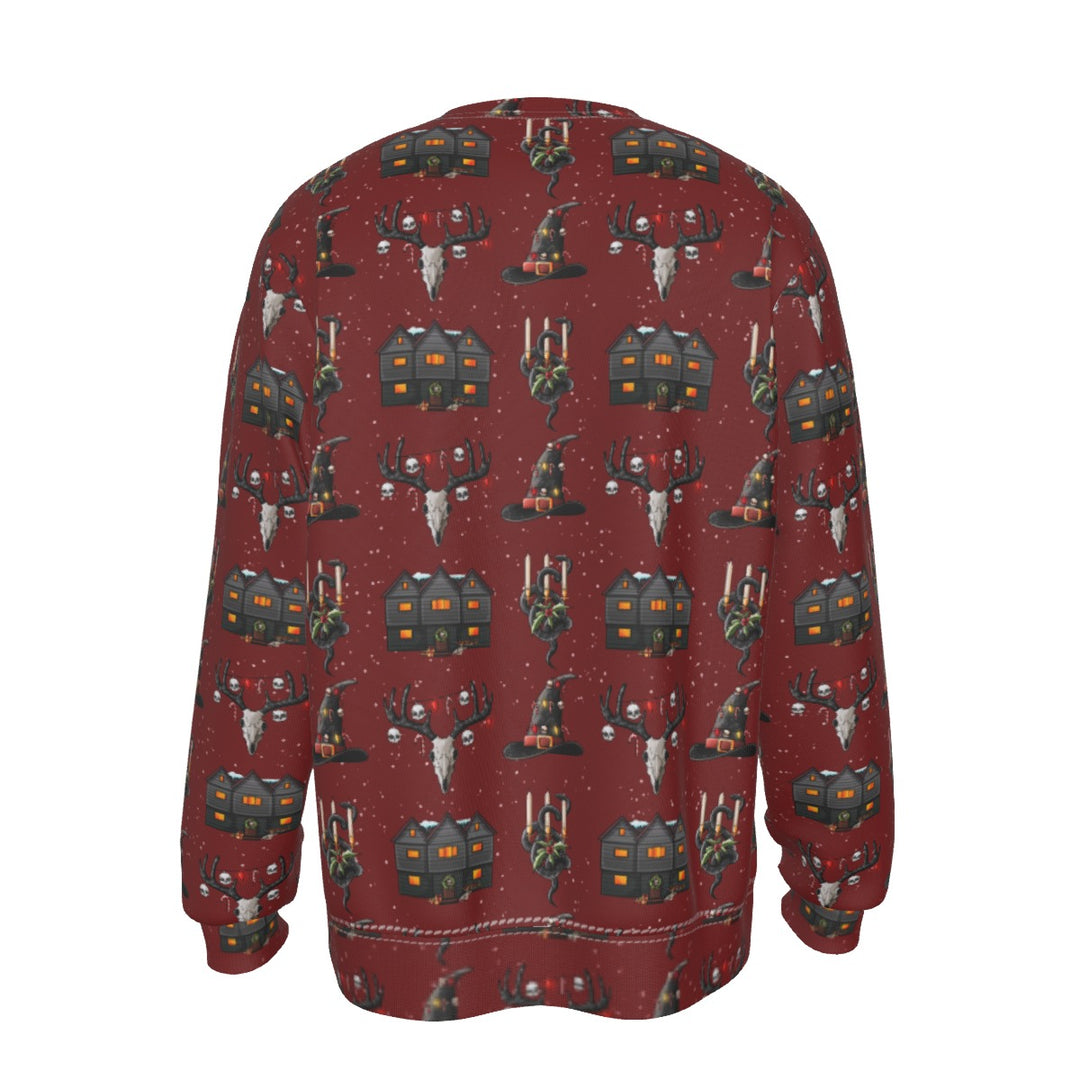 Ghoulish Yule All-over Print sweatshirt