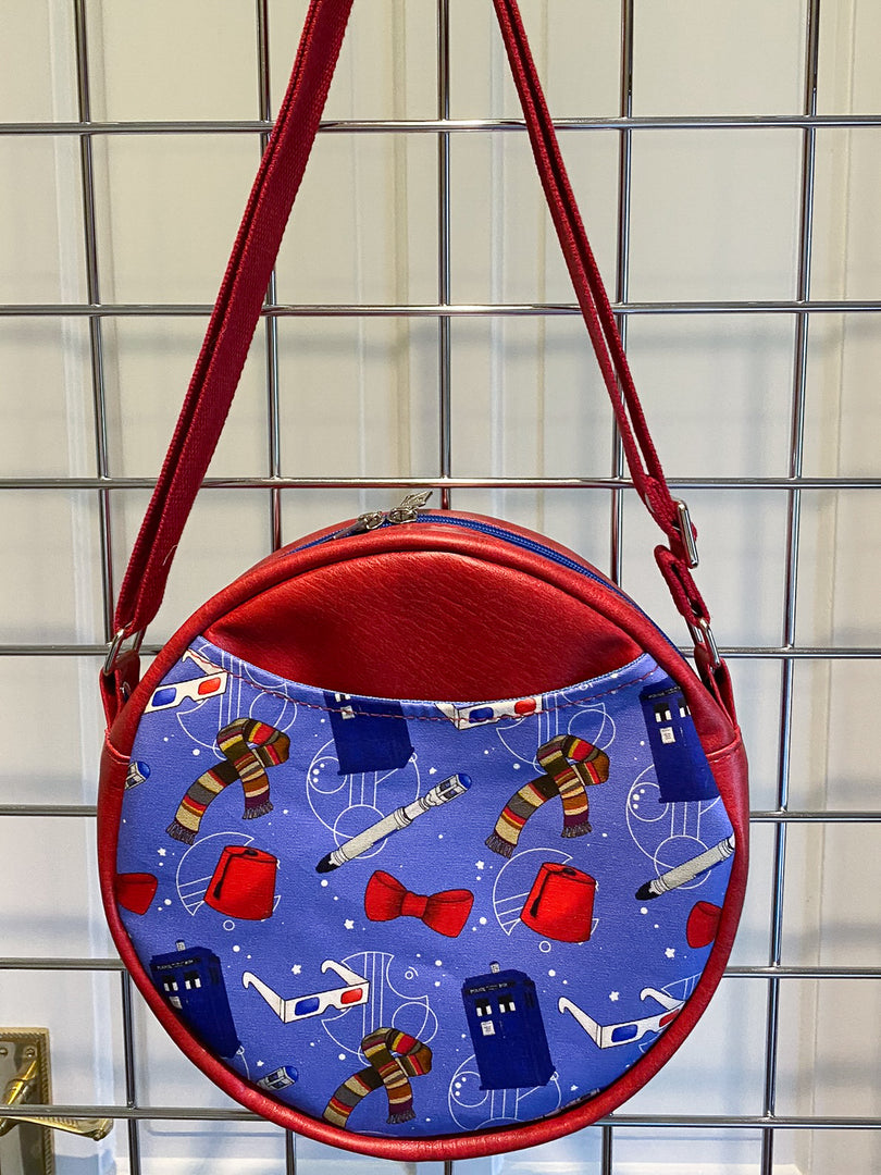 Doctor Who themed Crossbody Circle Bag