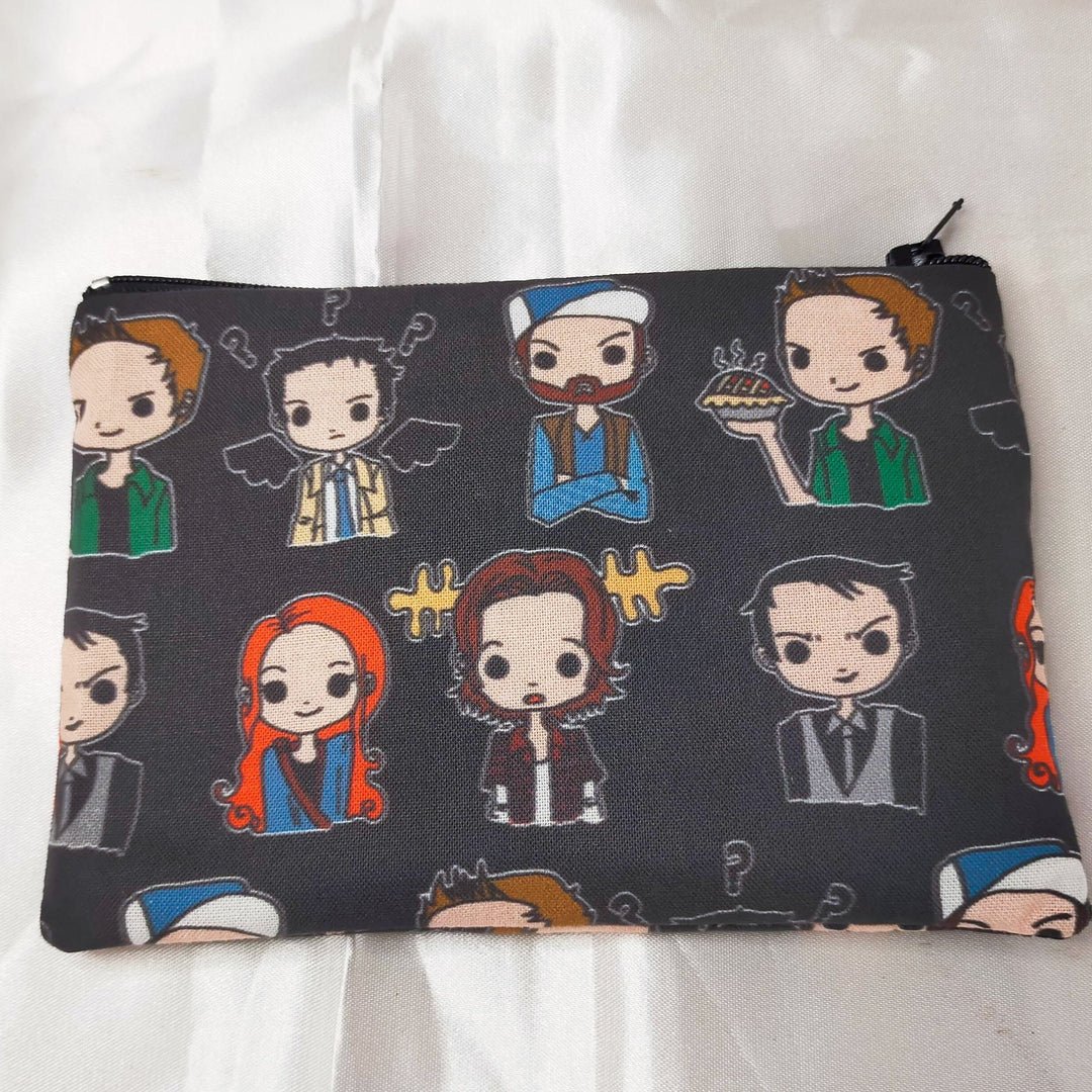 Supernatural themed Waterproof zipper pouch