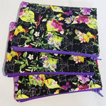 Load image into Gallery viewer, Floral maths Waterproof zipper pouch
