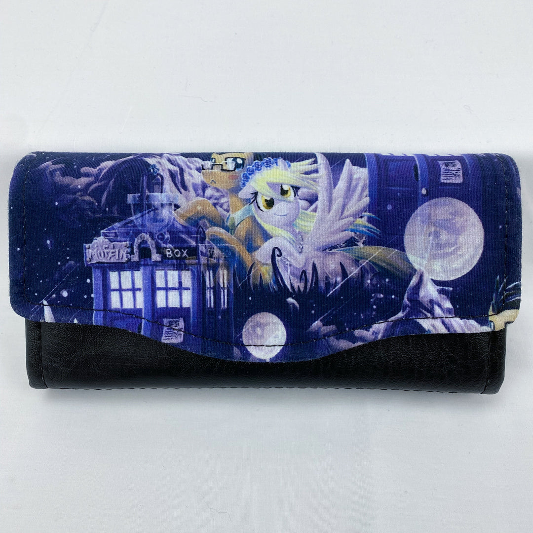 Dr Who and My Little Pony Mash up themed Purse