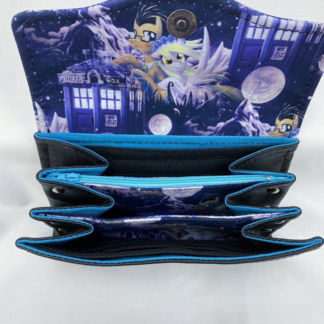 Dr Who and My Little Pony Mash up themed Purse