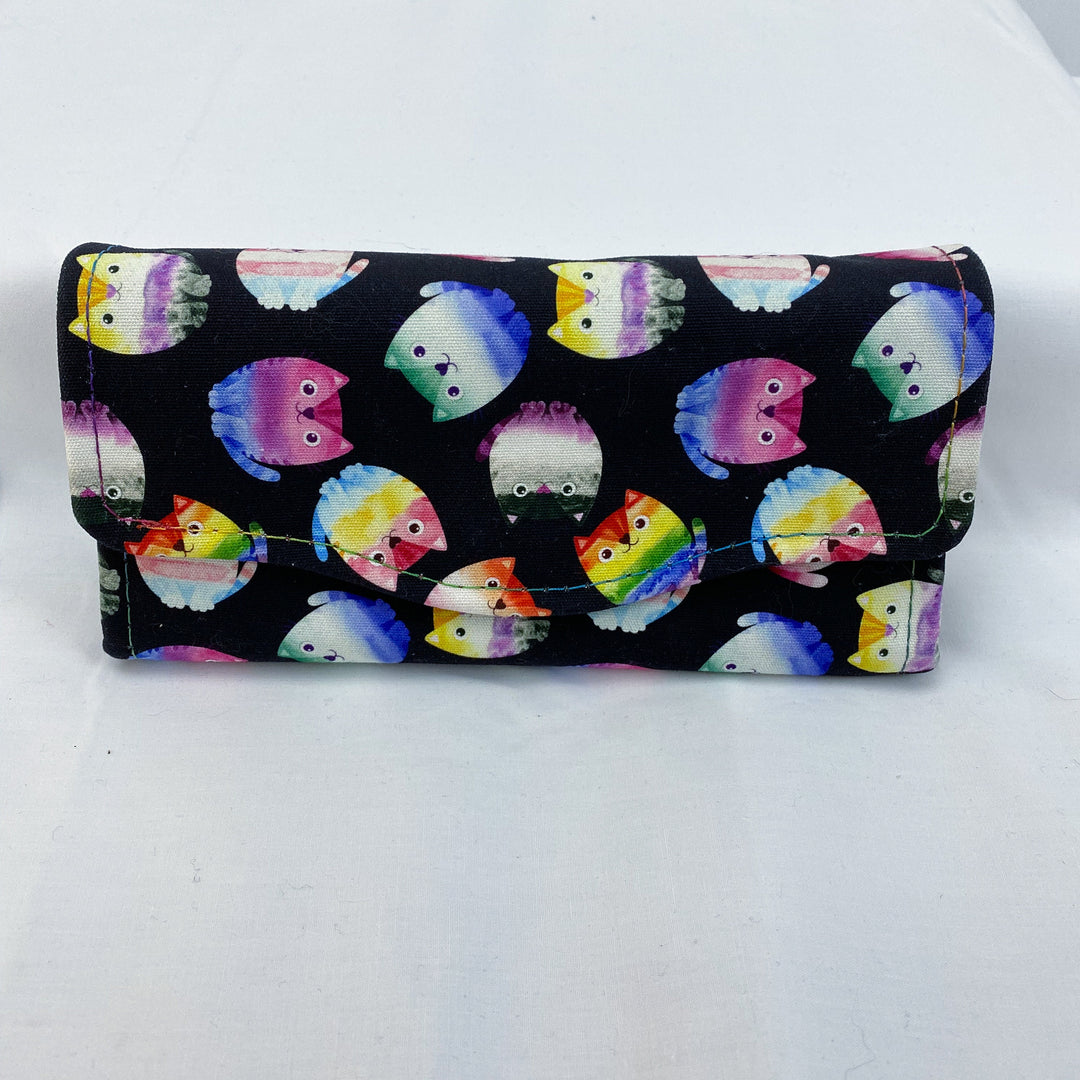 Watercolour Pride Cats Purse