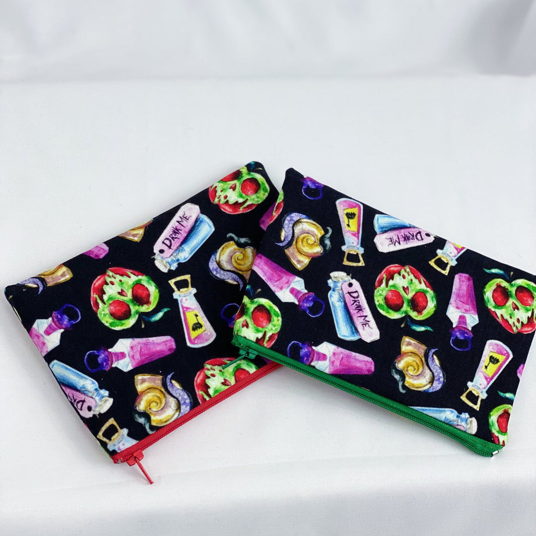 Character Poisons Waterproof zipper pouch