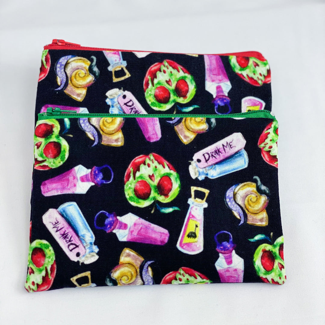 Character Poisons Waterproof zipper pouch