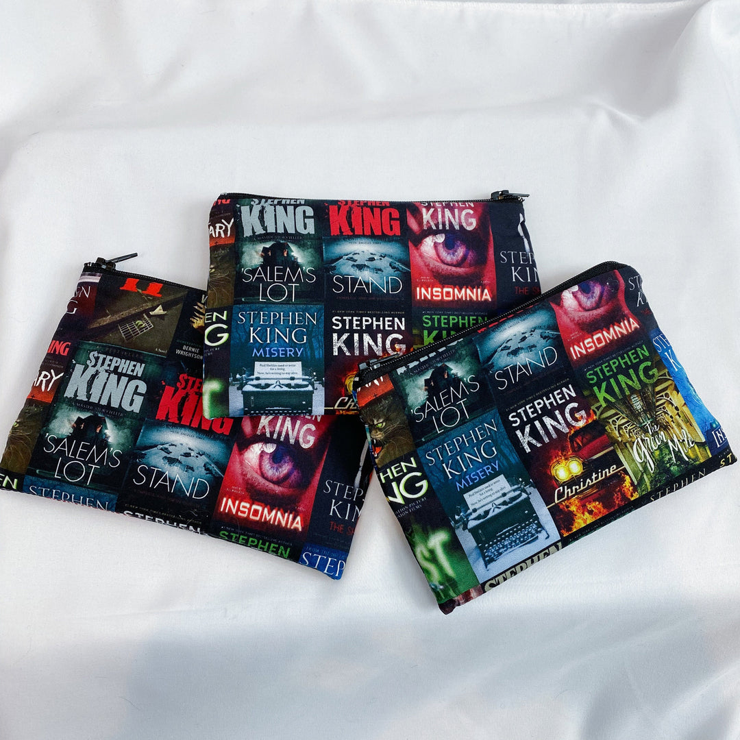 Stephen King Waterproof zipper pouch