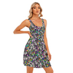 Load image into Gallery viewer, Pride Bat All over print women&#39;s tank dress with pockets
