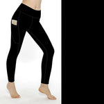 Load image into Gallery viewer, Plain Black Leggings with Pockets
